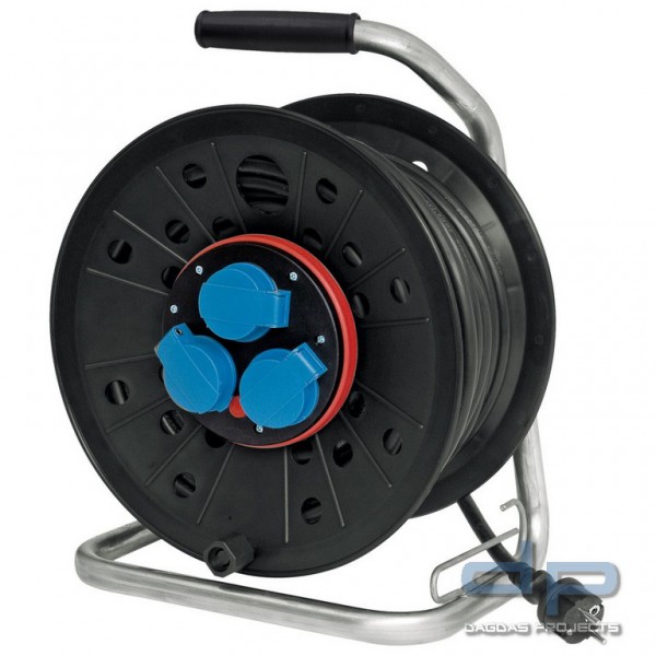 Kabeltrommel Spezialkunststoff 230 V, 25 m, Dagdas