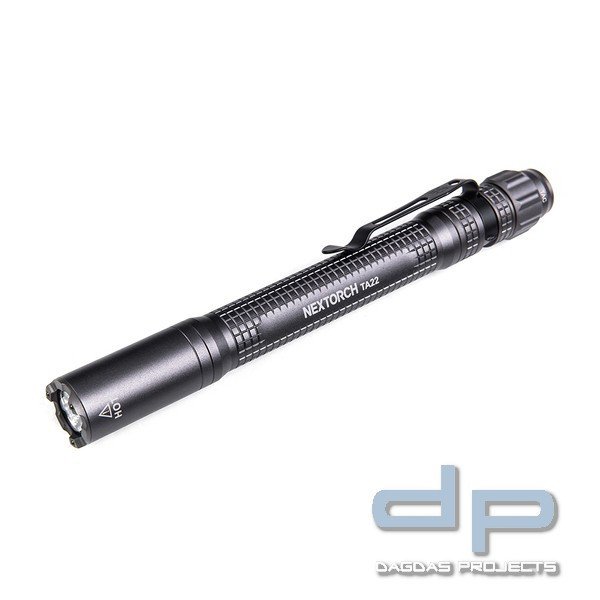 NEXTORCH TA22 - "GRAU" Slim Line Tactical LED Stift-Taschenlampe