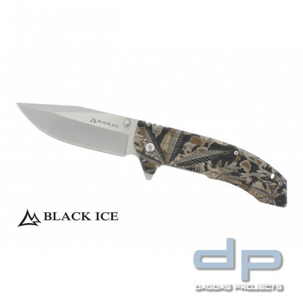 BLACK ICE Einhandmesser Ace Green