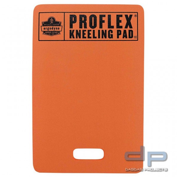 Kniebrett ProFlex, orange, Abmessung L x B x H 53 x 36 x 2,5 cm