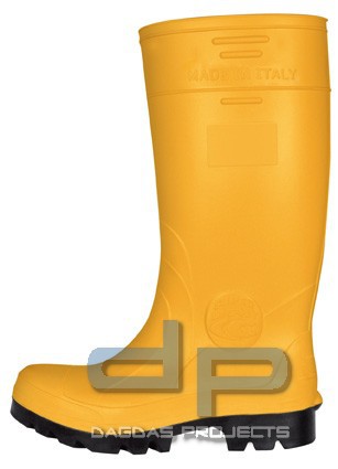 COFRA® PU-Stiefel in Gelb/Schwarz