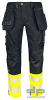 Projob 6525 Arbeiterhose EXTREM EN ISO 20471 KLASSE 1 in Gelb/Schwarz