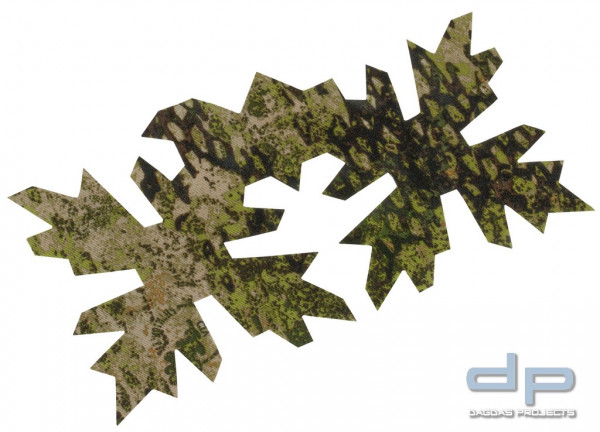 PHANTOMLEAF PYTHON LEAVES G1 BLATTIMITATE - SATZ MIT 10 STÜCK Farbe WASP II Z3a