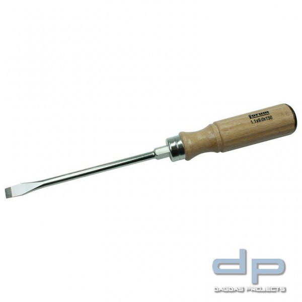 Dönges Schlitz-Schraubendreher mit Holzheft, 5,5 x 100 mm