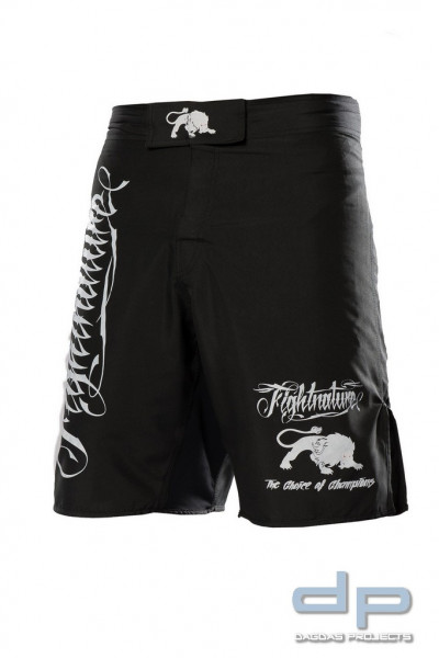 FIGHTNATURE MMA Shorts in schwarz