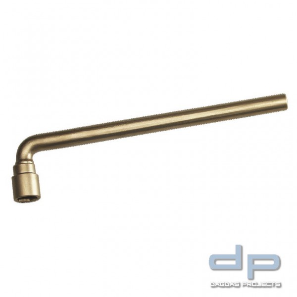 6-Kant-Steckschlüssel funkenfrei, gewinkelt, 71 mm